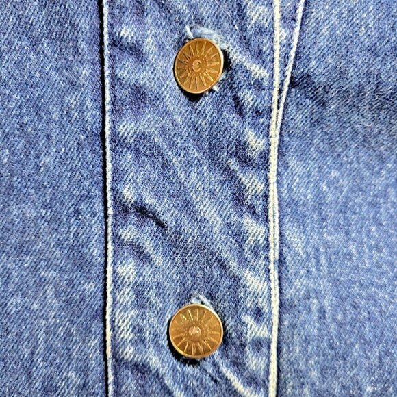 Vintage Christie of California Women's Denim Jacket Size 14 - Picture 9 of 10